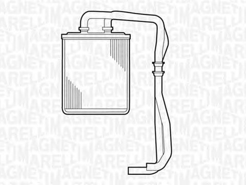 Radiator habitaclu bord IVECO DAILY IV caroserie inchisa combi MAGNETI MARELLI 350218309000