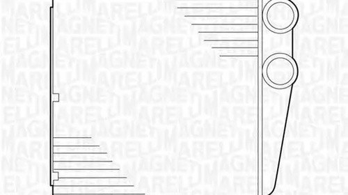 Radiator habitaclu bord JEEP GRAND CHEROKEE I ZJ MAGNETI MARELLI 350218279000 PieseDeTop