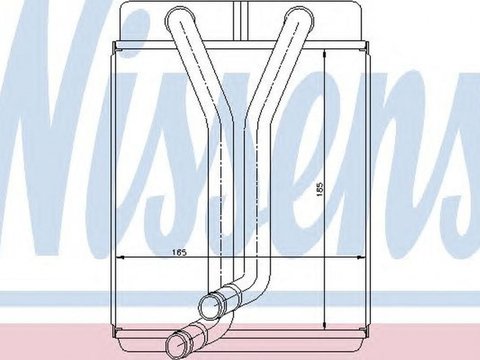 Radiator habitaclu bord KIA CARENS II FJ NISSENS 77501