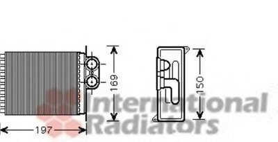 Radiator habitaclu bord MERCEDES-BENZ SPRINTER 3 5