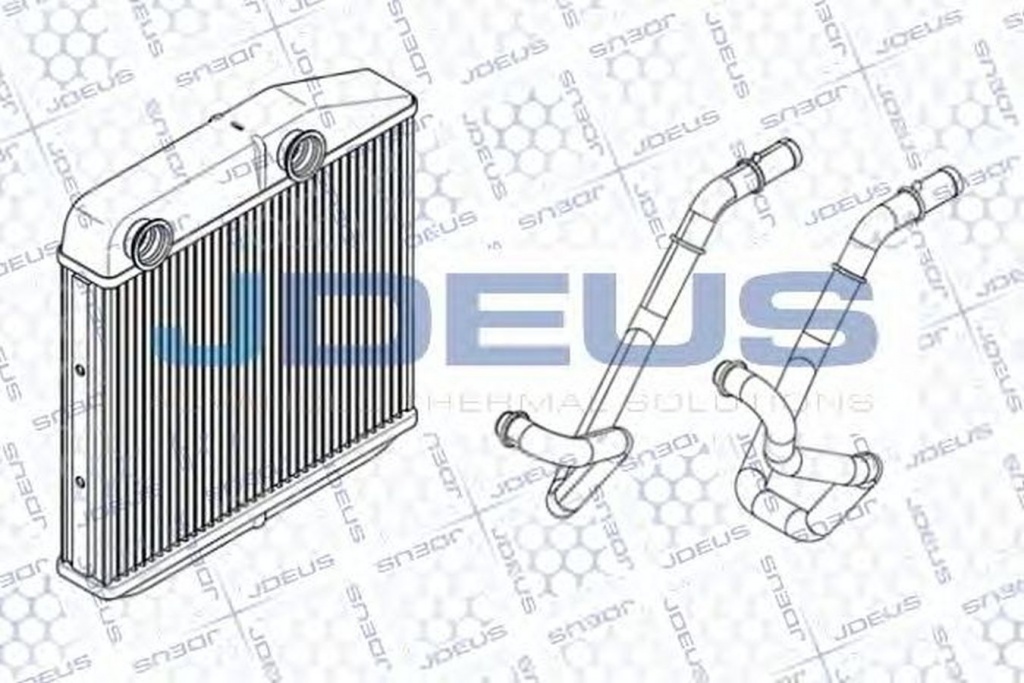 Radiator habitaclu bord PEUGEOT BIPPER Tepee JDEUS RA2111150
