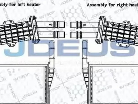 Radiator habitaclu bord RENAULT ESPACE III JE0 JDEUS RA2230512 PieseDeTop