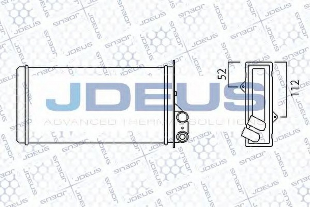 Radiator habitaclu bord RENAULT MASTER II platou sasiu ED HD UD JDEUS 223M18