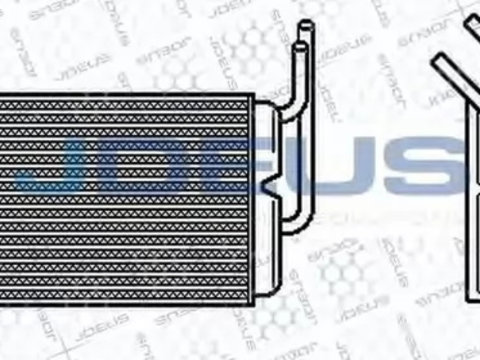 Radiator habitaclu bord RENAULT TWINGO I C06 JDEUS 223M59 PieseDeTop