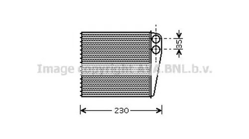 Radiator habitaclu bord SEAT ALTEA 5P1 AVA VW6229 PieseDeTop