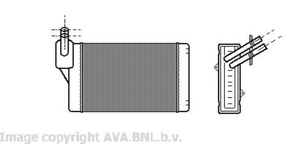 Radiator habitaclu bord SEAT IBIZA II 6K1 AVA VW60