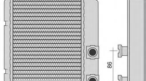 Radiator habitaclu bord VW GOLF V 1K1 MAGNETI MARELLI 350218252000 PieseDeTop