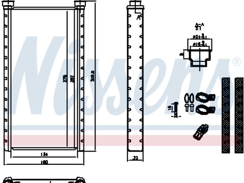 RADIATOR INCALZIRE AUDI A6 C7 , A7 , A8 PIESA NOUA OE