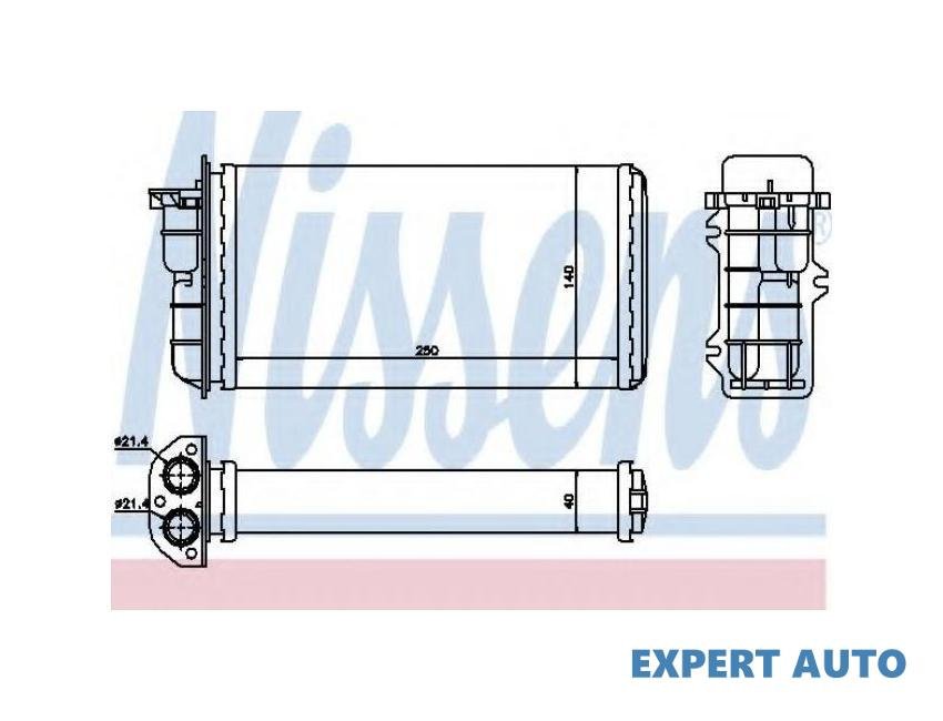 Radiator incalzire Fiat MAREA Weekend (185) 1996-2007 #8 06043020