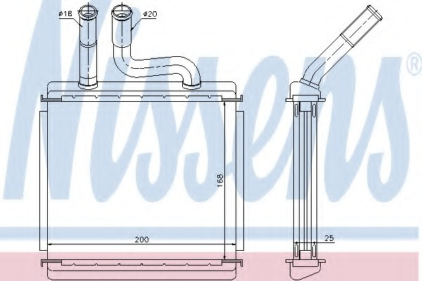 Radiator incalzire habitaclu # Chevrolet Tacuma 2005 2006 2007 2008 2009 2010 2011 2012 2013 2014 2015 2016 2017 2018 2019 2020 2021 2022 2023 2024 2025 # 76507 # NISSENS