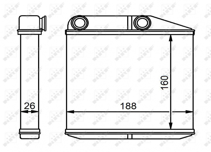 Radiator Incalzire Habitaclu Opel Corsa 