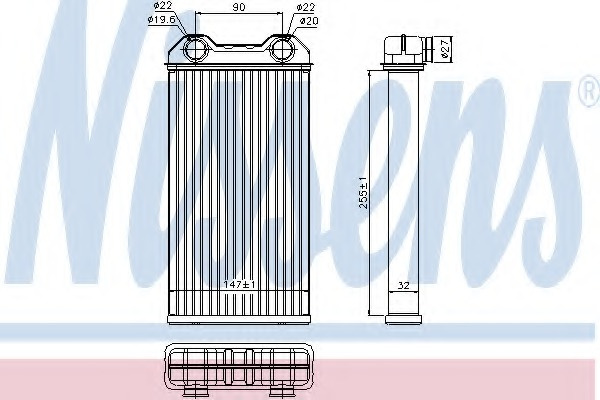 Radiator incalzire habitaclu # Opel Vivaro 2001 2002 2003 2004 2005 2006 2007 2008 2009 2010 2011 2012 2013 2014 2015 2016 2017 2018 2019 2020 2021 2022 2023 2024 2025 # 73331 # NISSENS