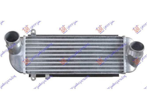 Radiator Intercooler 2.0-2.2 Crdi Diesel (410x148x90) pentru Kia Sorento 12-14,Peugeot Expert 07-16,Partea Frontala,Radiator Intercooler