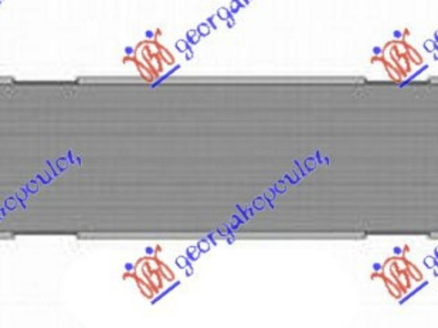 RADIATOR INTERCOOLER 2.0 BENZINA - DIESEL (615x162x80), PEUGEOT, PEUGEOT EXPERT 07-16, Partea frontala, Radiator Intercooler, VOLVO, VOLVO V90 16-21, 862006210