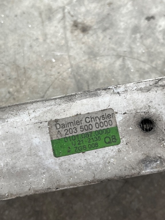Radiator intercooler 2.2 CDI MERCEDES W 
