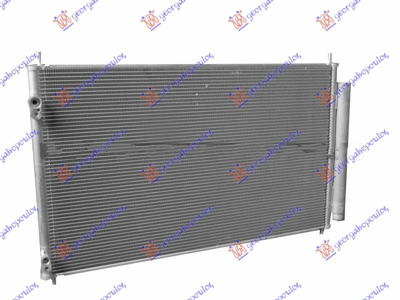 RADIATOR INTERCOOLER 2.2 D4D AUTO (690X367X25) - TOYOTA YARIS 11-14, TOYOTA, TOYOTA YARIS II 11-14, 821006430