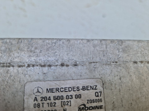 Radiator intercooler a2045000300 2.2 cdi Mercedes-Benz C-Class W204/S204 [2007 - 2012]
