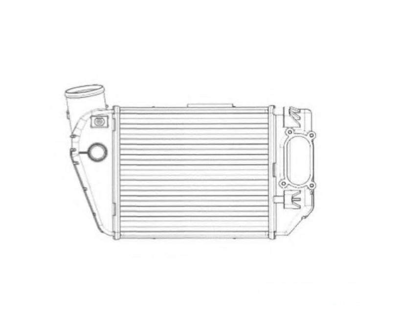 Radiator intercooler Audi A4 Avant (8E5, B6) 2001-2004, Audi A4 (8E2, B6) 2000-2004