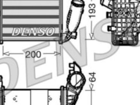 Radiator intercooler AUDI A4 B6 2.5D 11.00-12.05