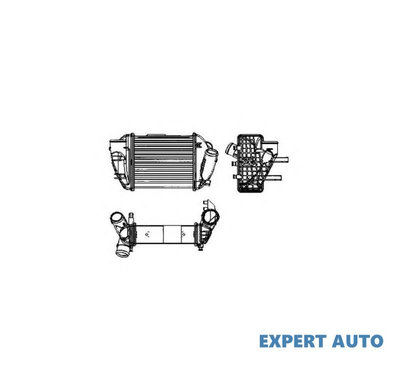 Radiator intercooler Audi AUDI A4 (8E2, B6) 2000-2