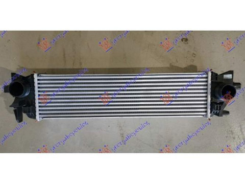 Radiator Intercooler Benzina-Diesel (615x160x80) pentru Peugeot Expert 07-16,Partea Frontala,Radiator Intercooler,Volvo V90 16-21