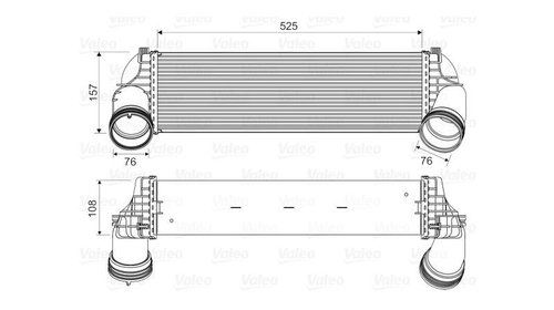 Radiator intercooler BMW X6 (E71, E72) 2