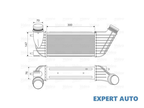 Radiator intercooler Fiat ULYSSE (179AX) 2002-2011 #2 0384J9