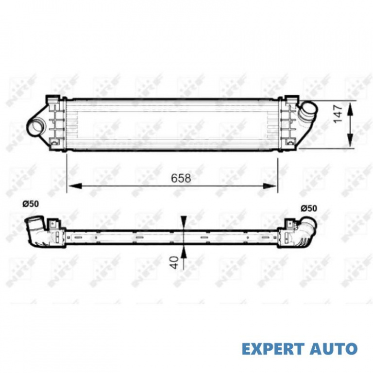 Radiator intercooler Ford S-Max (2006->) #2 1423852