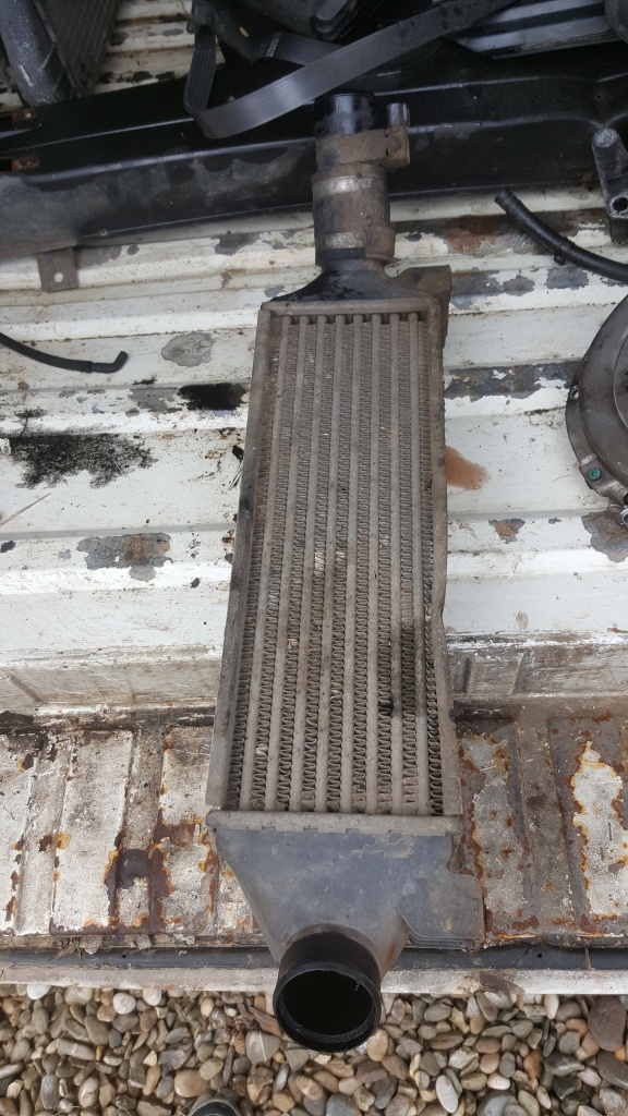 Radiator intercooler ford transit 2.4