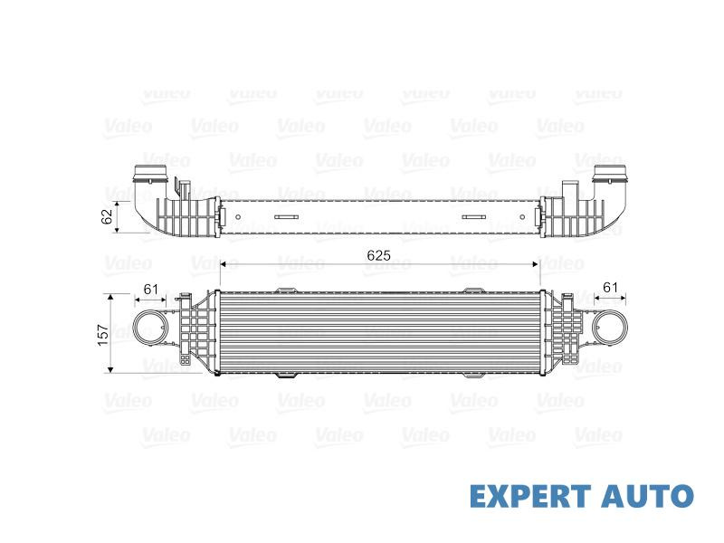Radiator intercooler Mercedes E-CLASS Cabriolet (A207) 2010-2016 #2 127012N