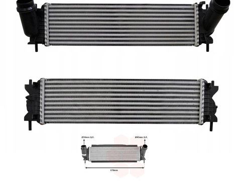 RADIATOR INTERCOOLER pentru Mercedes X-Class 470