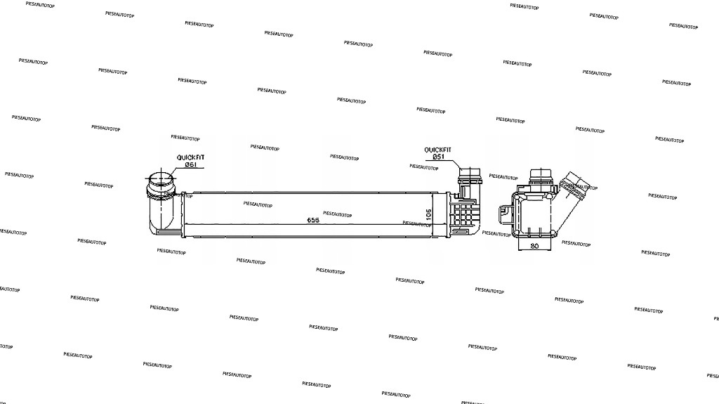 Radiator intercooler Renault Fluence 1.6 dCi NOU 144960022R 144960734R 144968116R 144968673R