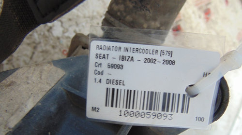 Radiator intercooler Seat Ibiza din 2004