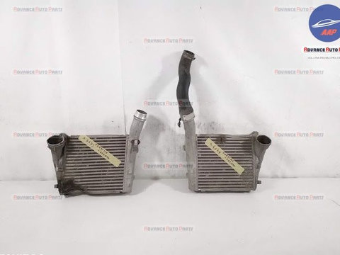 Radiator Intercooler Stanga Dreapta Original Porsche Cayenne 958 2010 2011 2012 2013 2014 Crossover 7p5145804D 7P5145803B