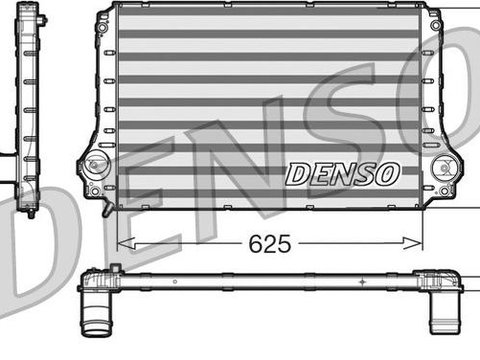 Radiator intercooler TOYOTA AVENSIS limuzina T25 DENSO DIT50003