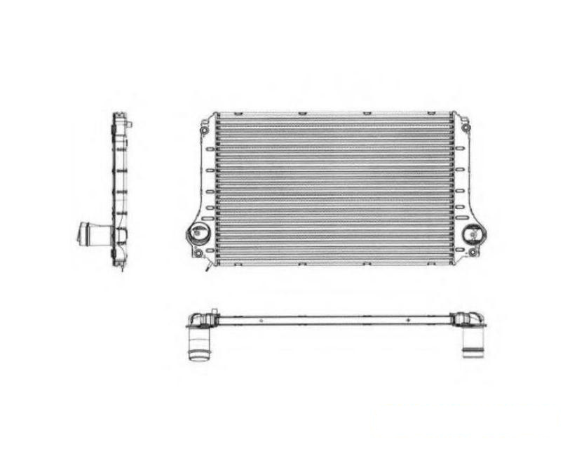 Radiator intercooler Toyota AVENSIS limuzina (T25)