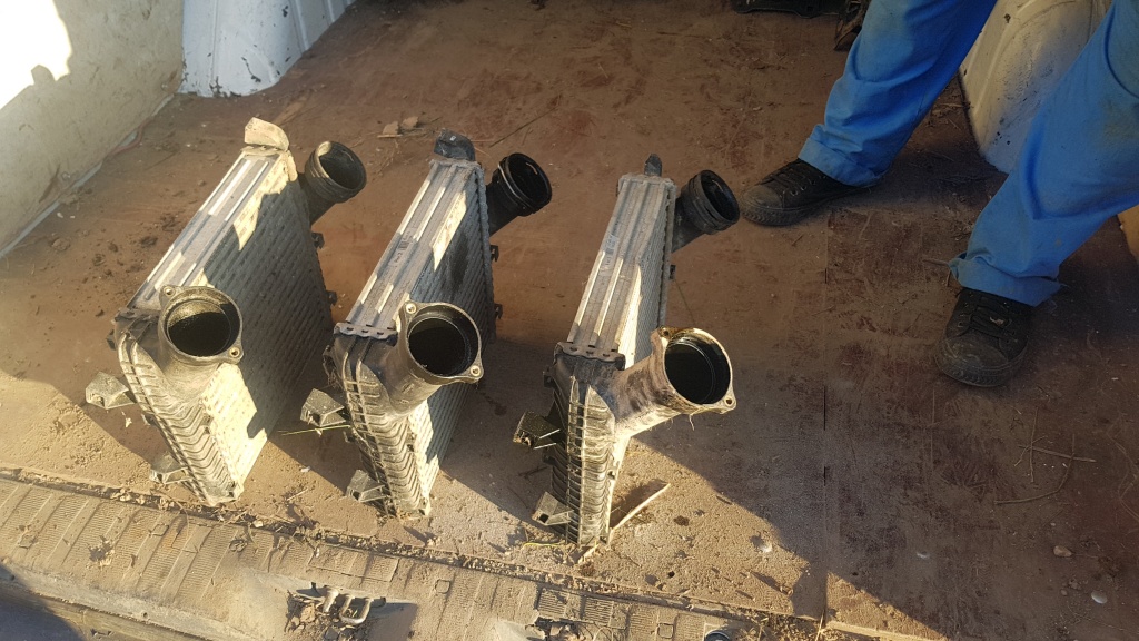 Radiator intercooler Volkswagen Touareg 3.0 TDI 20