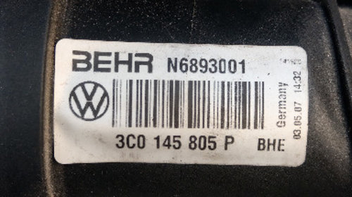 Radiator intercooler VW Passat B6, 2.0 T