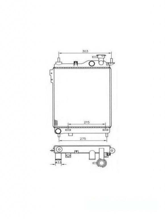 Radiator lichid racire HYUNDAI Getz (TB) 2002-2016