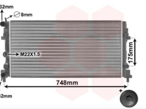 RADIATOR LICHID RACIRE MOTOR AUDI SEAT SKODA VW