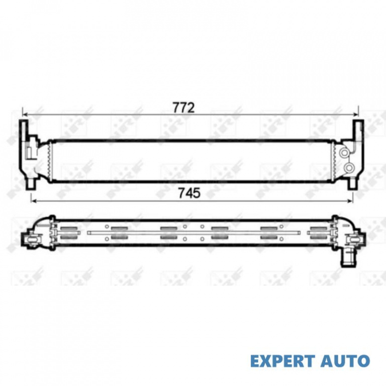 Radiator lichid racire Skoda FABIA Combi 2007-2014 #3 53126