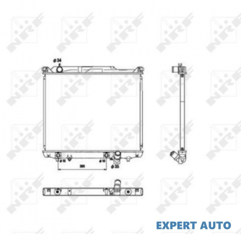 Radiator lichid racire Suzuki GRAND VITARA XL-7 I (FT) 1998-2005 #3 01143035