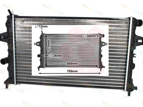 Radiator racire apa motor OPEL ASTRA G, ZAFIRA A