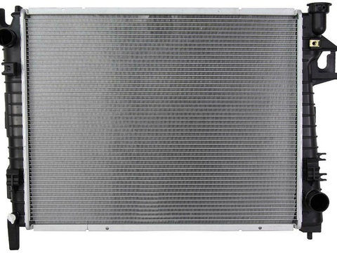 Radiator racire Dodge RAM, 01.2002-12.2009, motor 5.9 TD, 175/190 kw, diesel, cutie manuala/automata, cu/fara AC, 613x468x26 mm, SRLine, aluminiu brazat/plastic