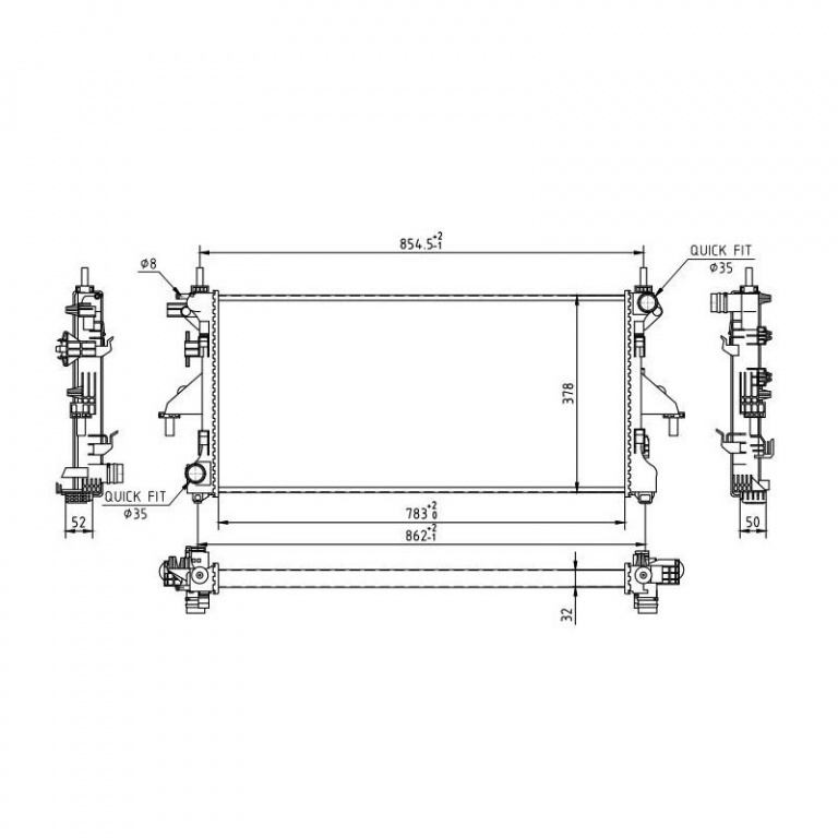 Radiator racire FIAT DUCATO 2006-2023