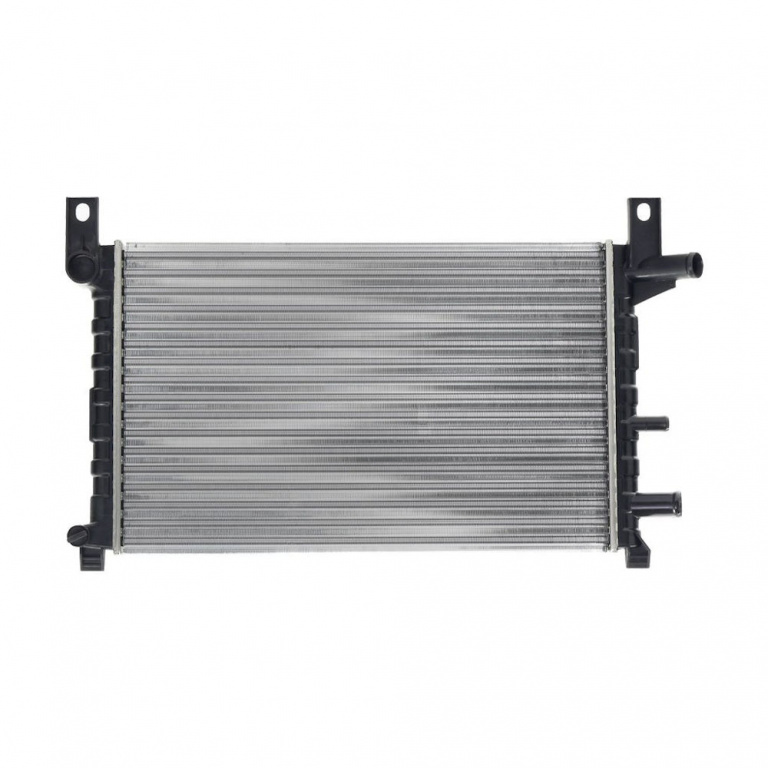 Radiator racire Ford Courier, 1991-1996, Ford Fiesta, 1989-1995, Motorizare 1.0 33kw, 1, 1 37/40kw, 1, 3 44kw Benzina, tip climatizare fara AC, cutie Manuala, dimensiune 500x322x23mm, Cu lipire fagure mecanica, Aftermarket