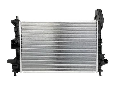 Radiator racire Ford Focus III, 02.2012-2018, C-Max/C-Max Grand, 10.2012-, motor 1.0 Ecoboost, 74/92 kw, benzina, cutie manuala/automata, cu/fara AC, 546x362x27 mm, aluminiu brazat/plastic,