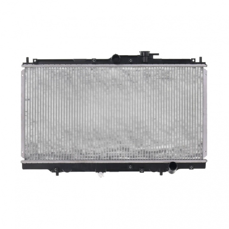 Radiator racire Honda Accord, 12.1993-12.1995 Motorizare 2, 0 100kw, Prelude, 02.1997-2002 Motorizare 2, 0 98kw / 2, 2 136kw Benzina, cutie Manuala, tip Denso, diametru intrare/iesire 32/32mm, dimensiune 678x350x16mm, Cu lipire fagure prin brazare,