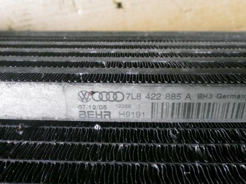 Radiator racire lichid servodirectie , 7L8422885A, VW TOUAREG 7L, 3.0 BKS, 2005