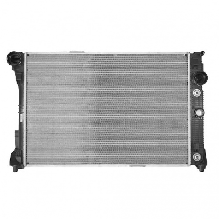 Radiator racire Mercedes Clasa C (W204), 2007-2014 C350 Blueefficienty (3,0 Cdi 170kw), C350 Cdi Blueefficienty (3,0 Cdi 195kw), C63 Amg (6,2 V8 336kw), Diesel/Benzina, Automatic, Cu/fara AC, cu conectori rapizi intrare/iesire, 640x457x40, Cu lipire 